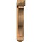 Ekena Millwork Funston Arts and Crafts Smooth Bracket w/ Offset Brace, Western Red Cedar, 5 1/2"W x 30"D x 30"H BKT0604X30X30FST03SWR - alternate 2